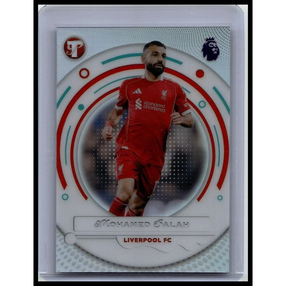 2025-26 Topps Pristine Mohamed Salah LIV refractor 112
